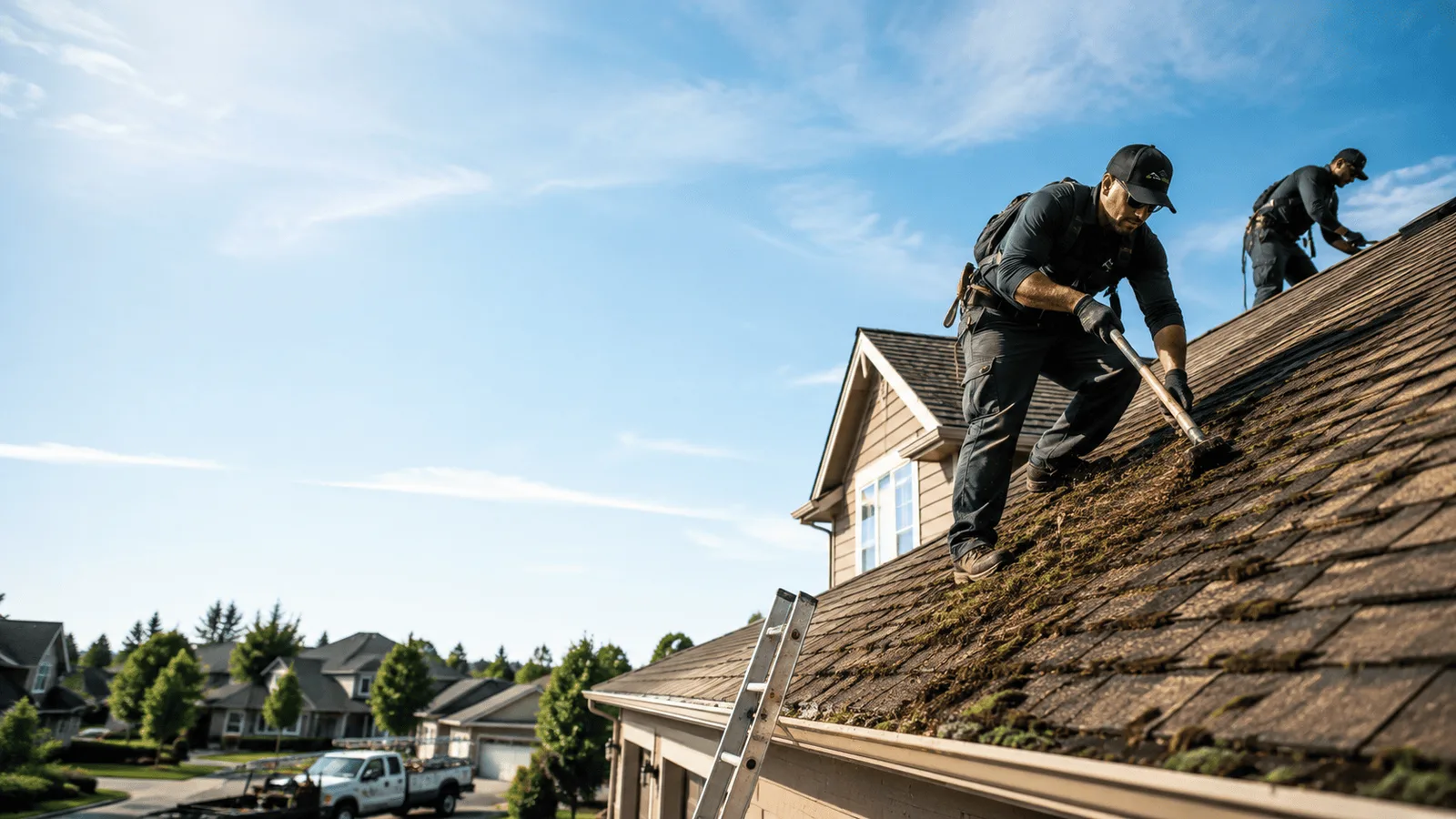 Roof Moss Removal in Tumtum, WA near me